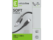 Cellularline Soft Cable lydkabel 120 cm til bilstereo