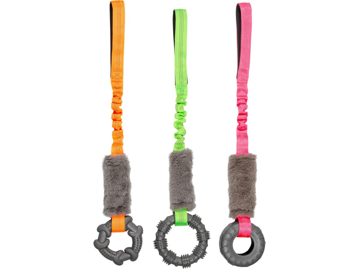 Companion Bungee hundeleke med TPR-ring – 53 cm