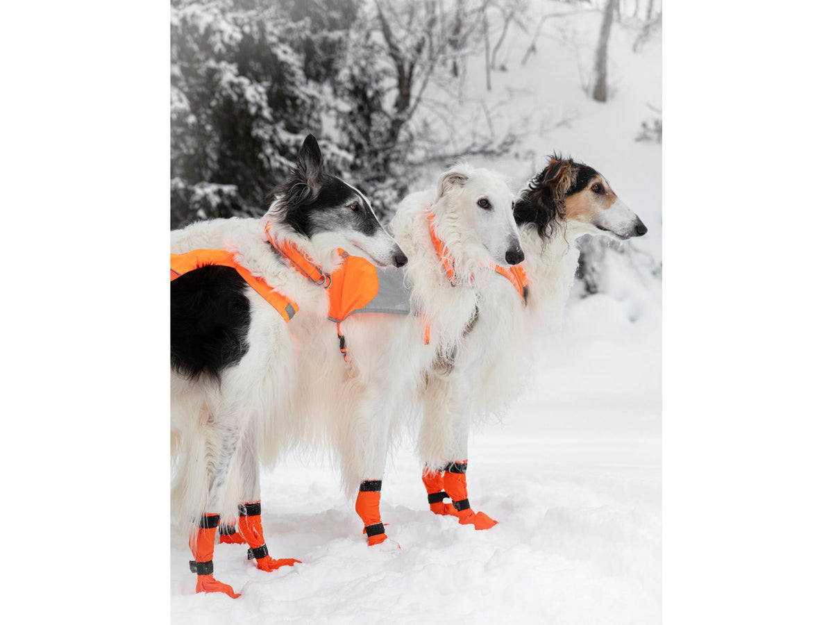 Non-stop dogwear Contact bootie high potesokker – Oransje