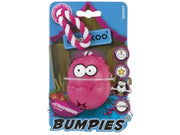 Coockoo Bumpies Extreme rosa godbitleke med jordbærsmak for hunder over 27 kg