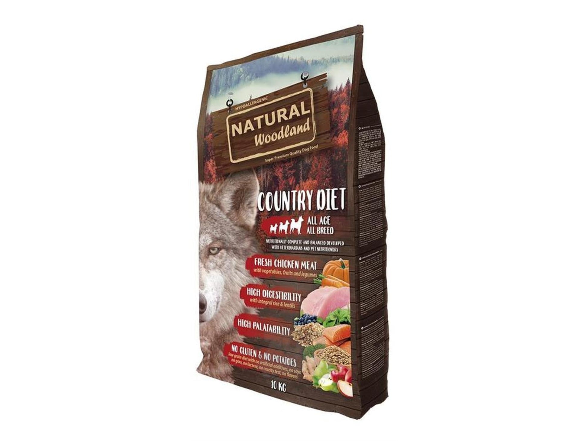Natural Woodland Country Diet hundemat – bilde 3