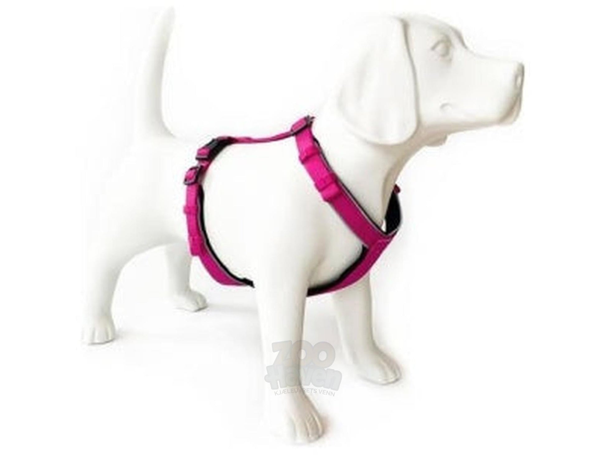 DGF Aktiv hundesele rosa justerbar sele til hund
