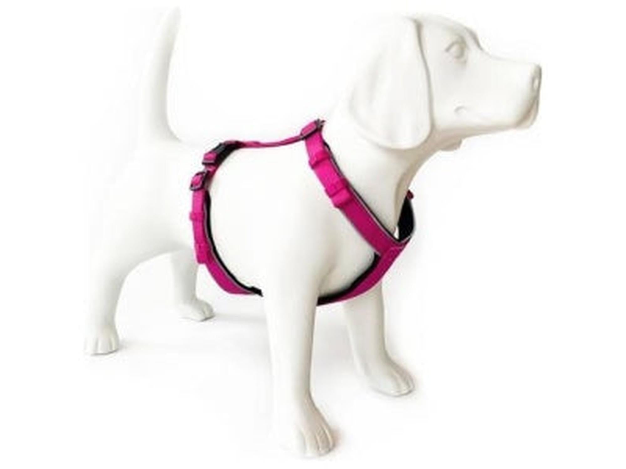 DGF Aktiv hundesele rosa justerbar sele til hund