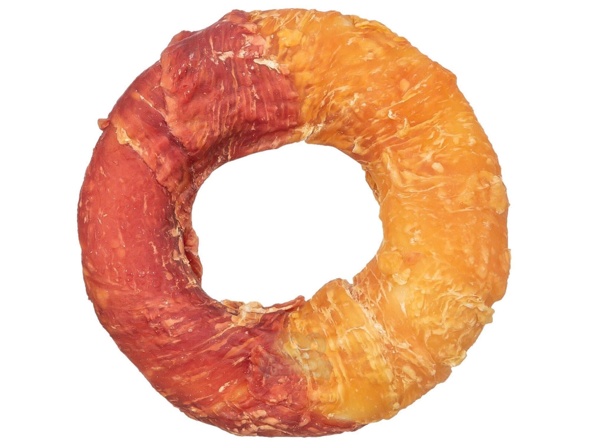 Dentafun Ring med Kylling & And 9 cm – Tyggegodbit til Hund (5-pk)