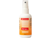 Hvit Diafarm Tispespray 100 ml flaske med oransje etikett og "Bitch Spray" tekst.