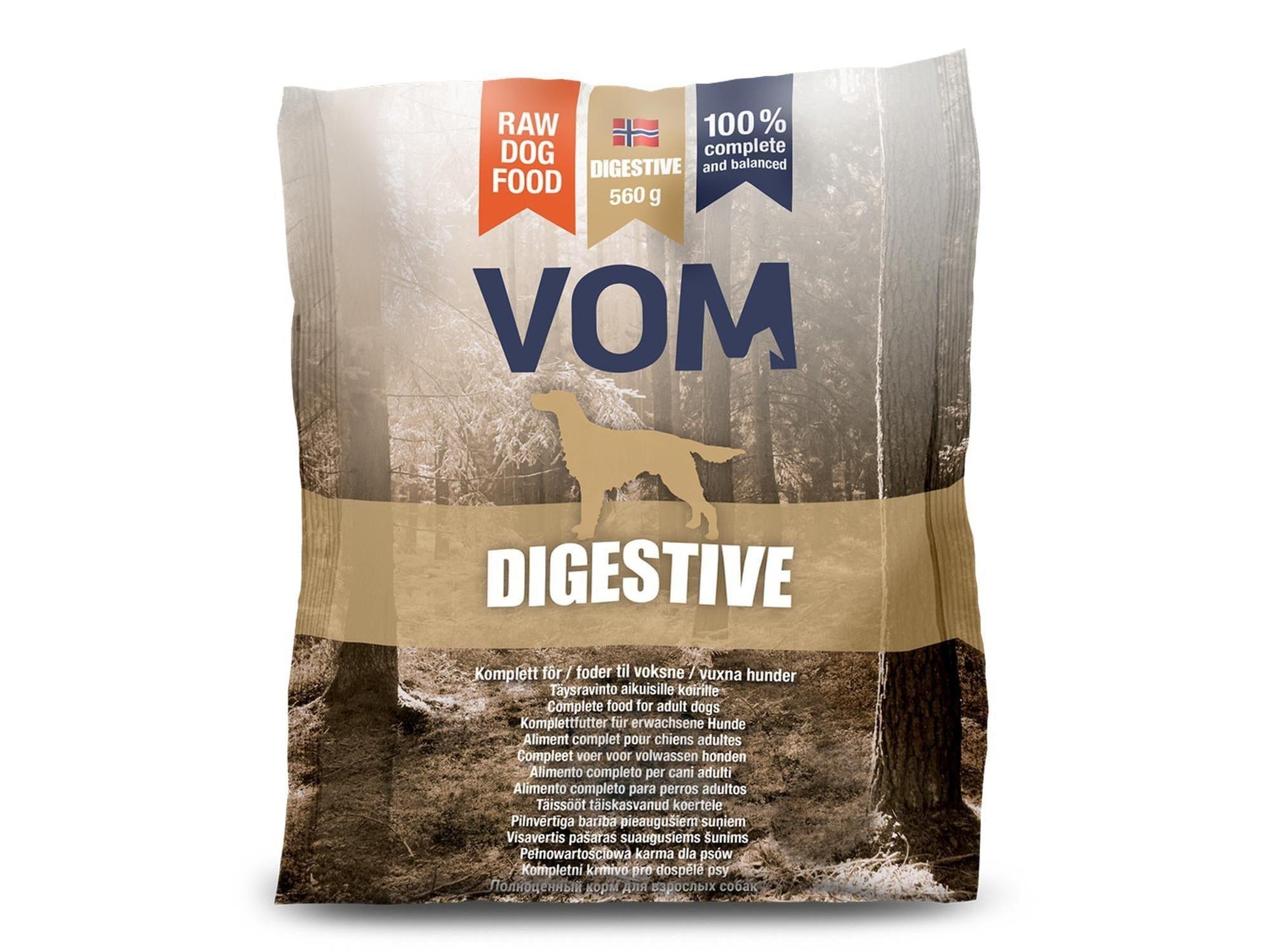 Vom & Hundemat Digestive Fullfôr hundemat – bilde 3