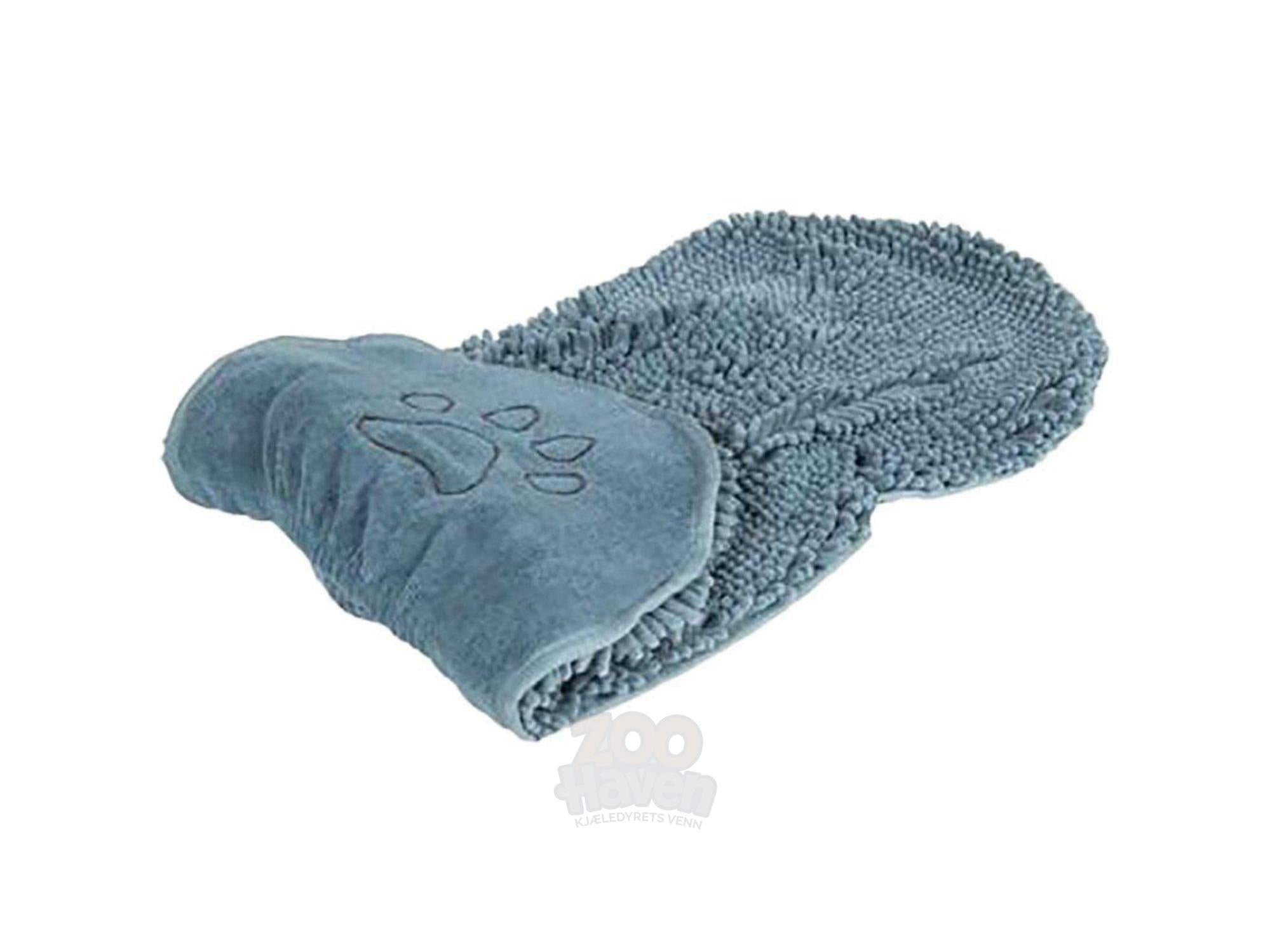 Dirty Dog Shammy mikrofiberhåndkle til hund i Pacific Blue