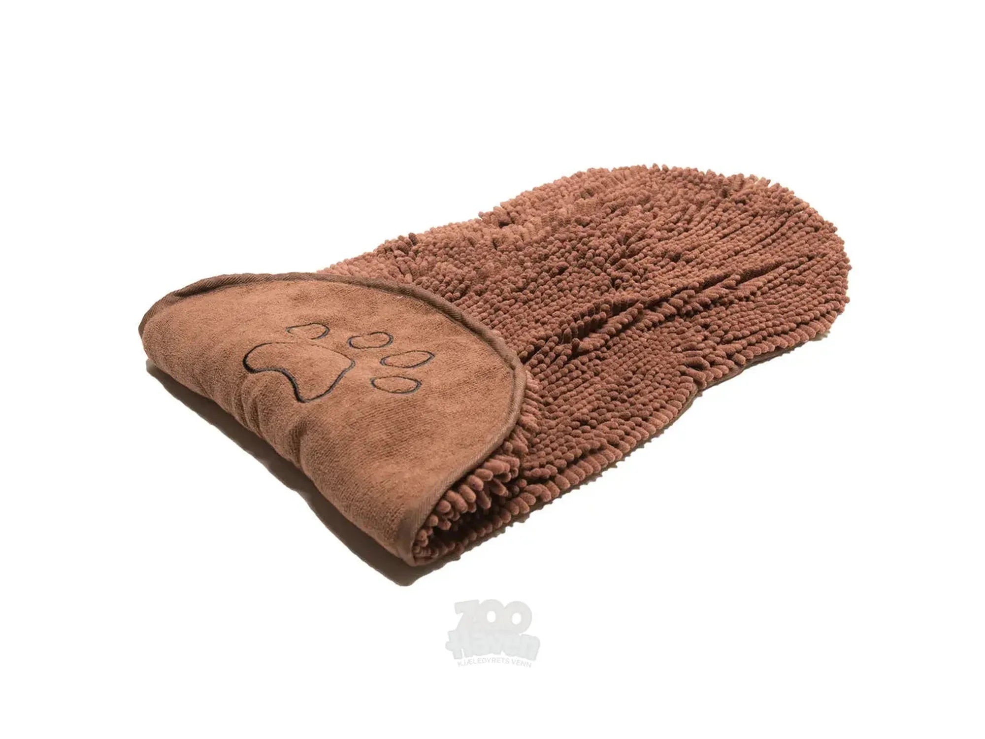 Dog Gone Smart Dirty Dog Shammy Mikrofiberhåndkle til Hund 33x79cm Brun / Grå