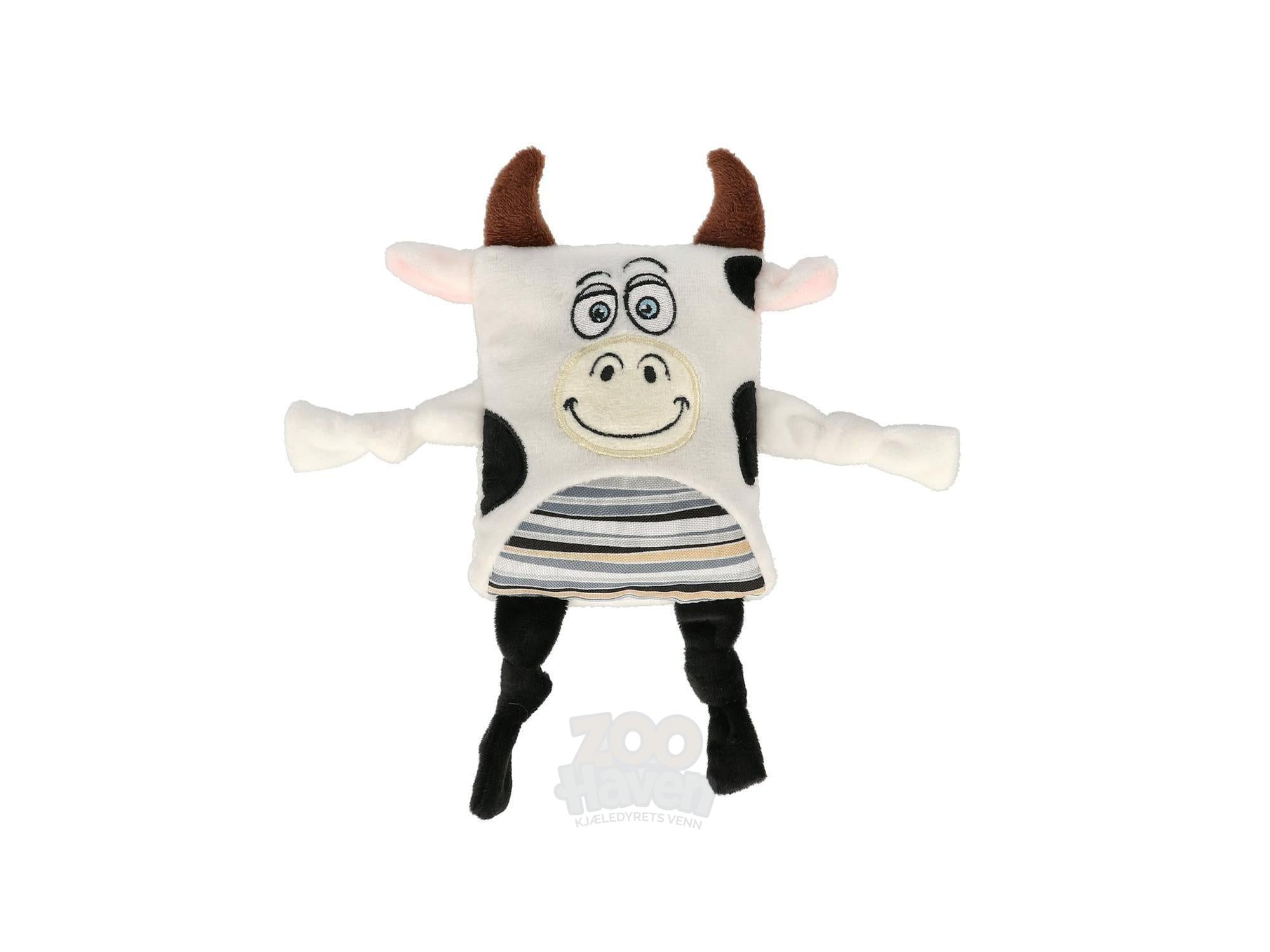 Dogman Cowe Plutt Hvit Hundeleke – 20 cm