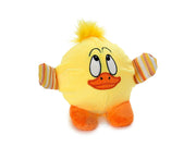 Dogman Ducke Ball Gul – Hundeleke med pip 15 cm