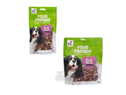 Four Friends Duck Steak Cubes tørket andekjøtt snack til hund