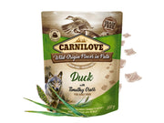Carnilove Duck with Timothy Grass våtfôr til hund med and og timotei