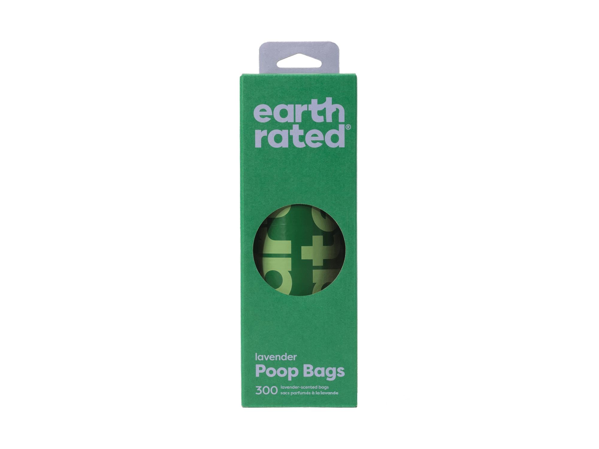 Earth Rated Hundeposer Lavendel 300 stk på én stor rull