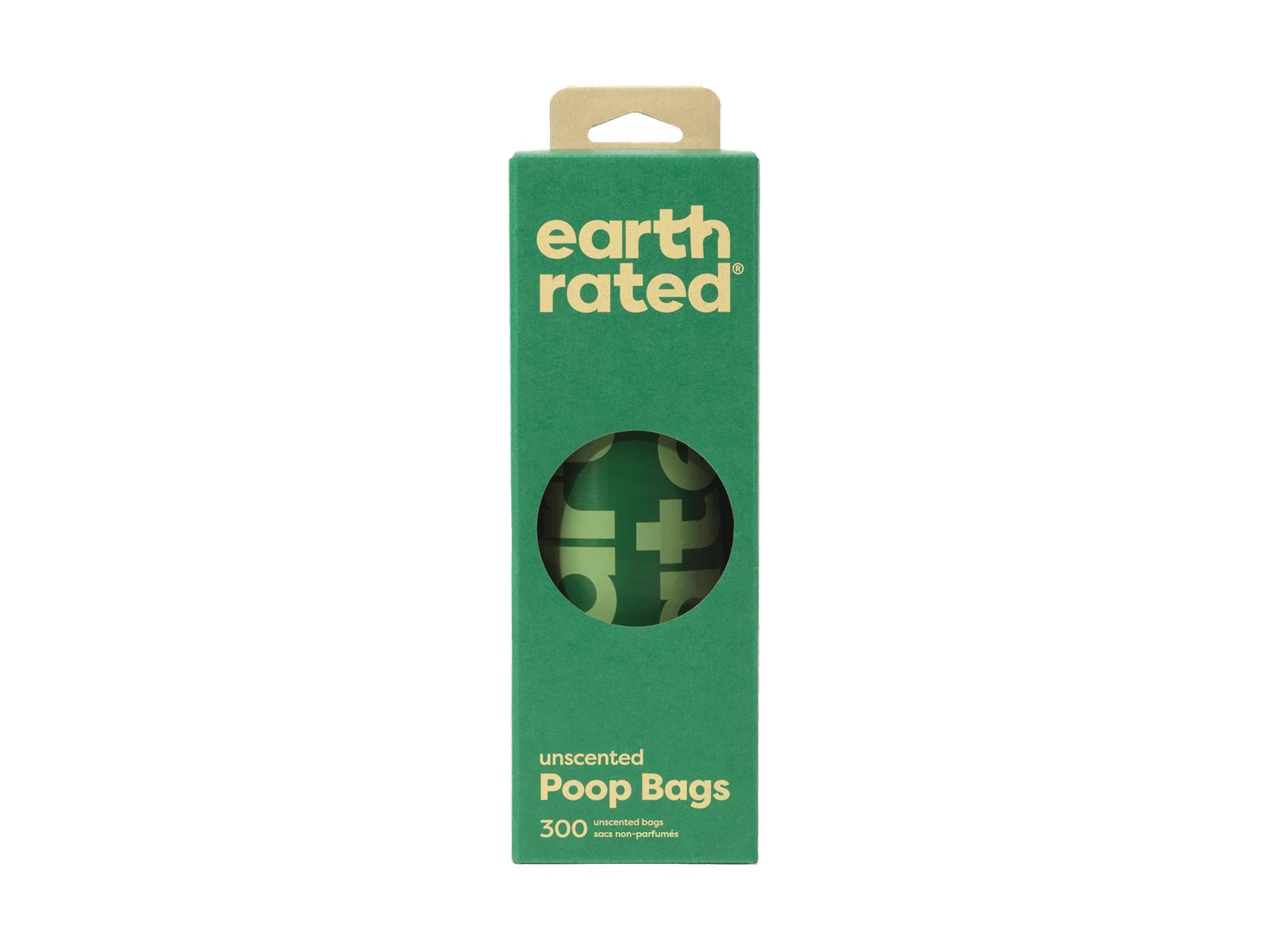 Earth Rated Hundeposer Luktfri 300 stk på én stor rull