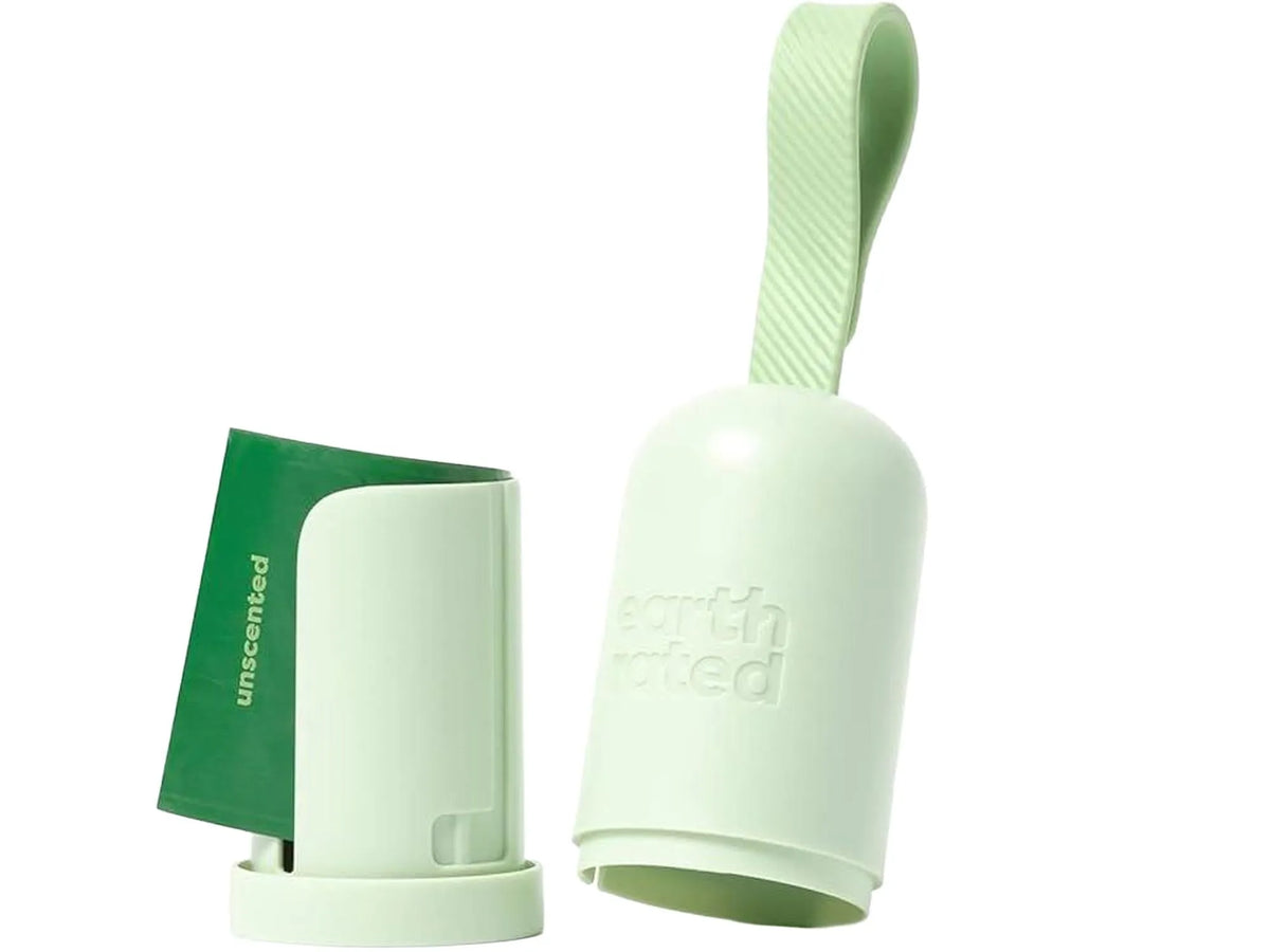 Earth Rated posedispenser med 15 hundeposer til bånd