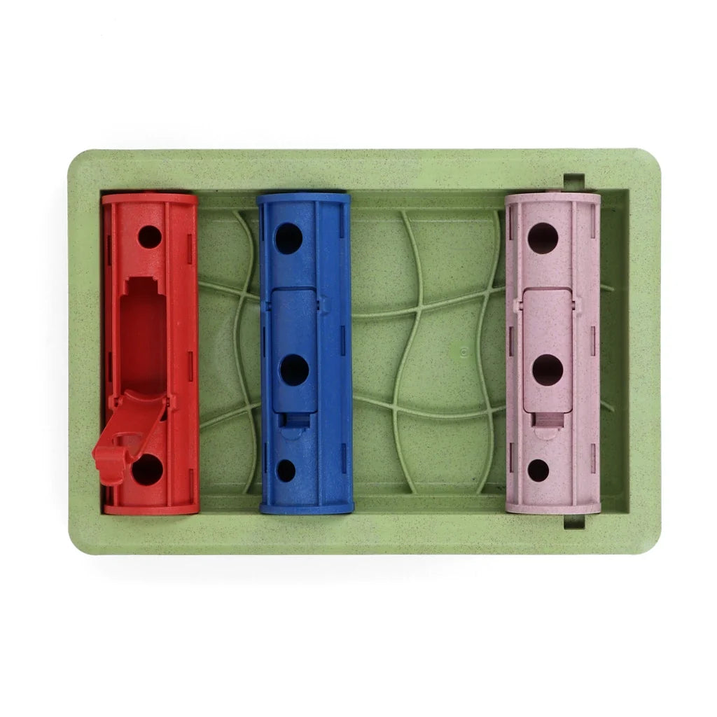 Eat Slow Live Longer Puzzle Roller sett ovenfra