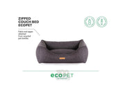 Ecopet klimasmart hundeseng i resirkulert materiale 55x42 cm