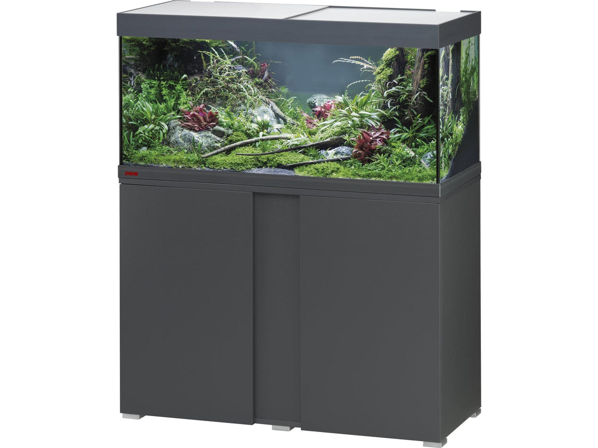 Eheim Vivaline LED 180 liter akvarium med skap – antrasitt