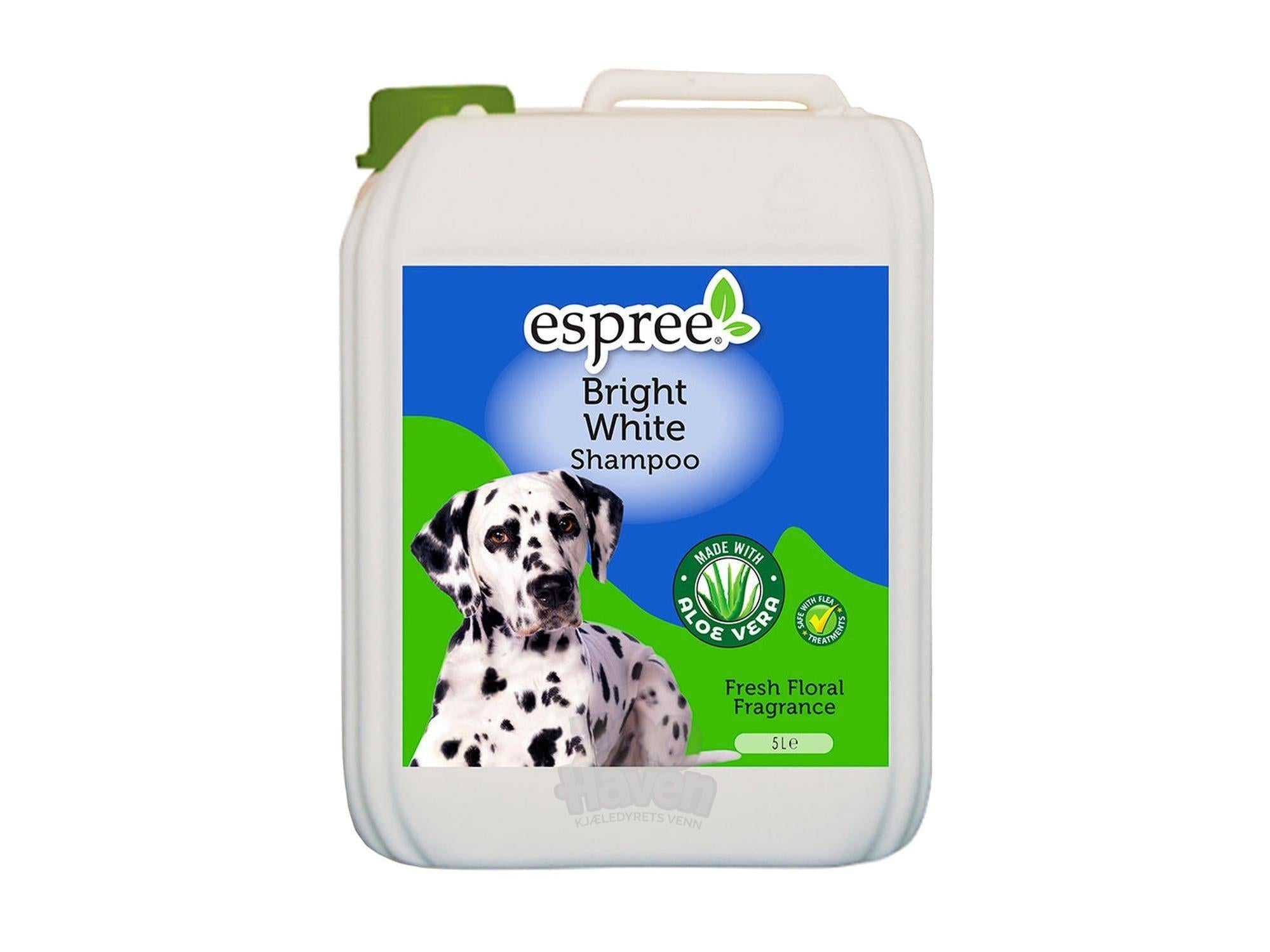 Espree Bright White Shampoo hundesjampo 355 ml / 5 l