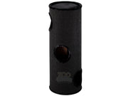 Everlast Cat Tower Sort 3etg. 37x100cm