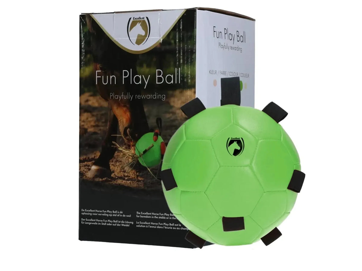 Excellent Horse Fun Play Ball Lekeball for Hest – Grønn