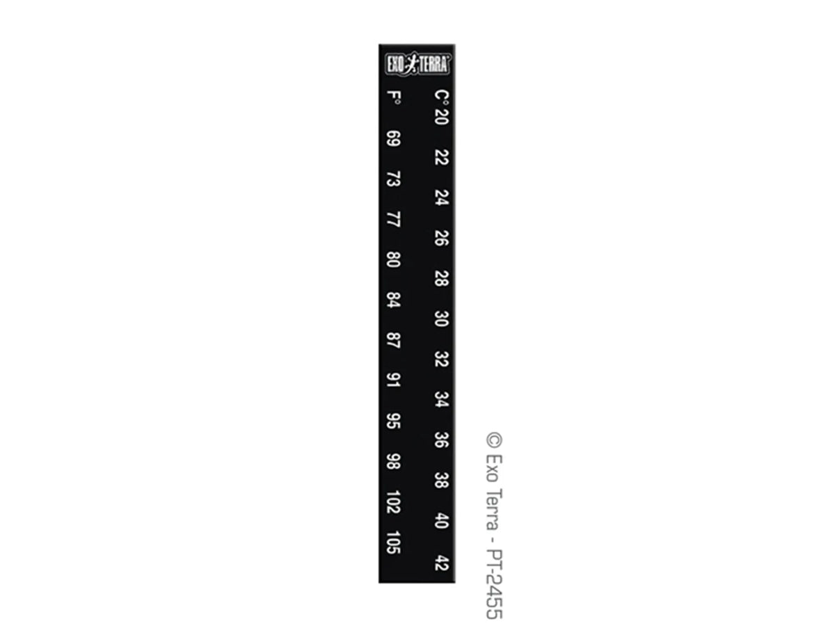 Exo Terra LCD-termometer klistremerke