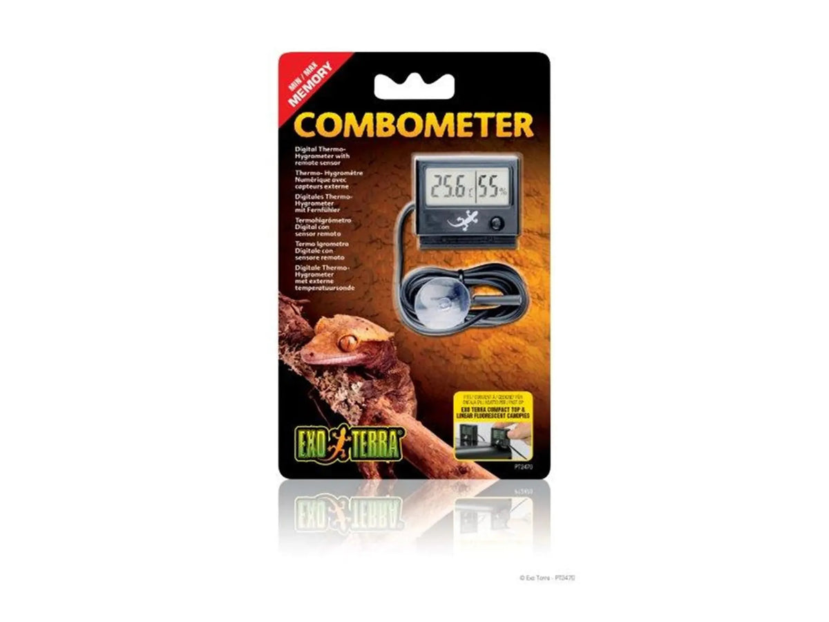 Exo Terra LED Combometer termometer og hygrometer