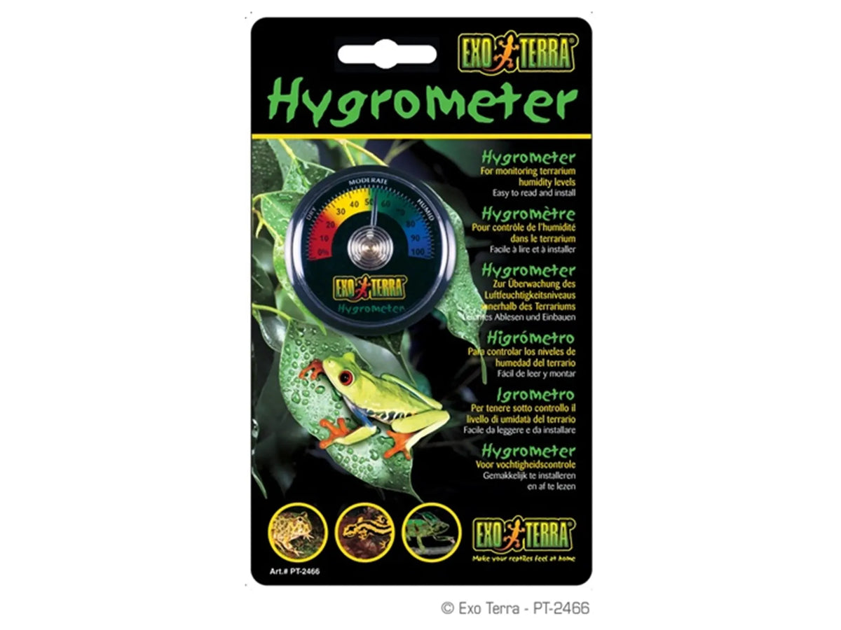 Exo Terra Rept-O-Meter hygrometer analogt