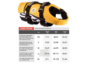 Ezydog Flytevest M 18-27kg gul