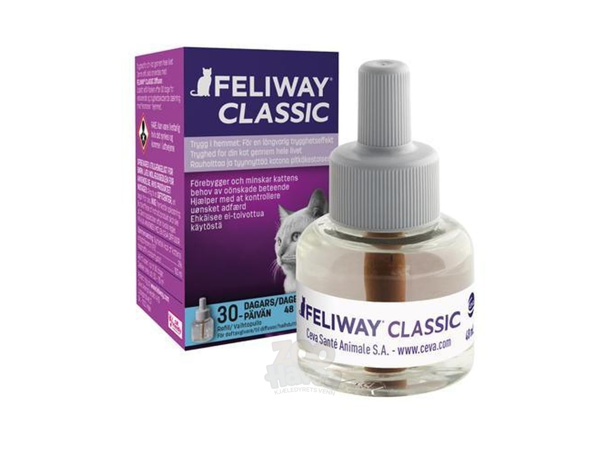 Feliway Classic refill 48 ml beroligende feromon til katt