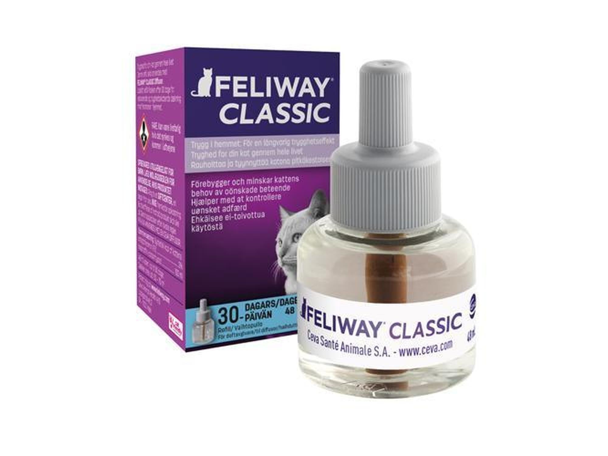 Feliway Classic refill 48 ml beroligende feromon til katt