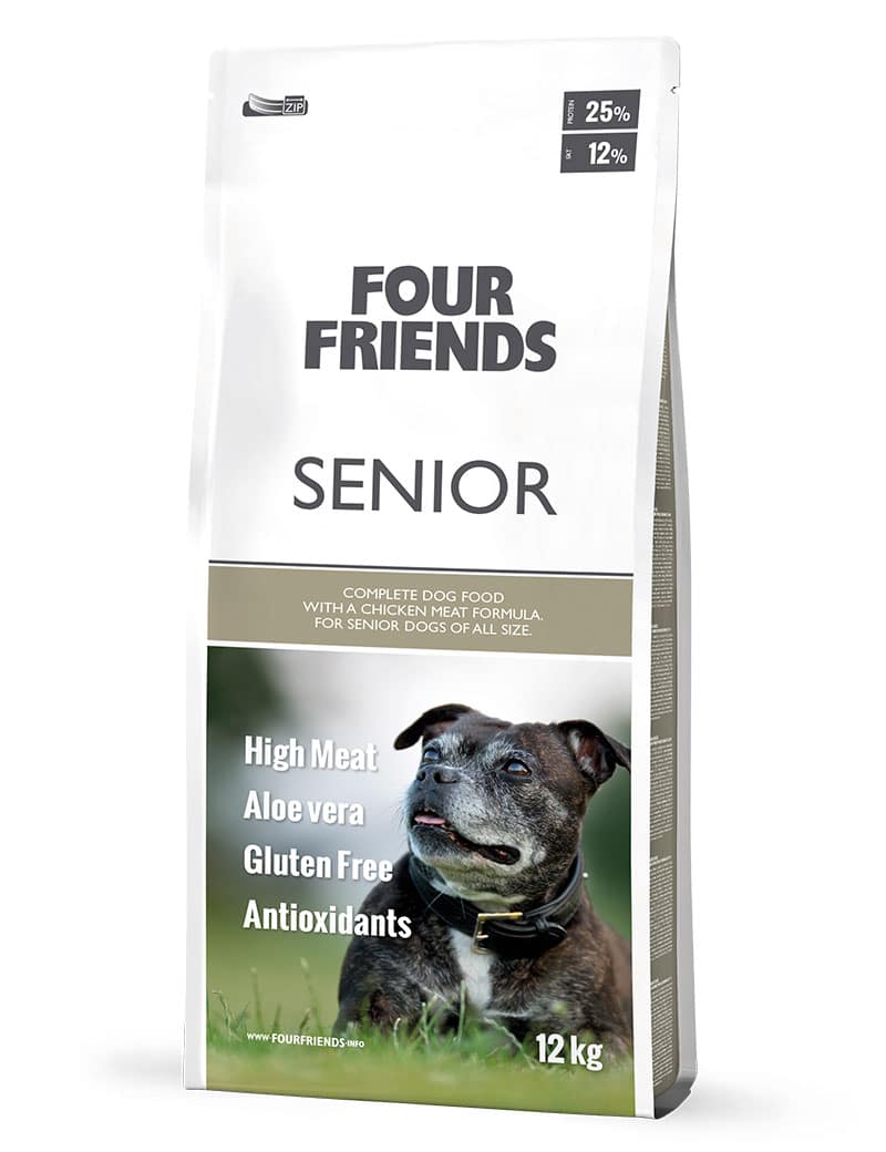 Four Friends Senior – tørrfôr til eldre hund 12 kg
