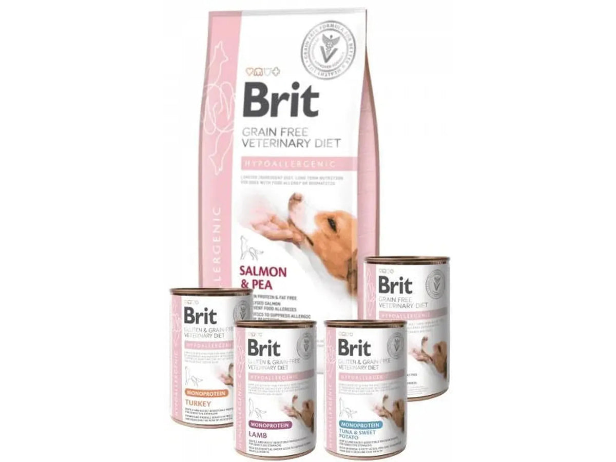 Brit Veterinary Diets Dog Hypoallergenic – diettfôr med laks ved fôrallergi
