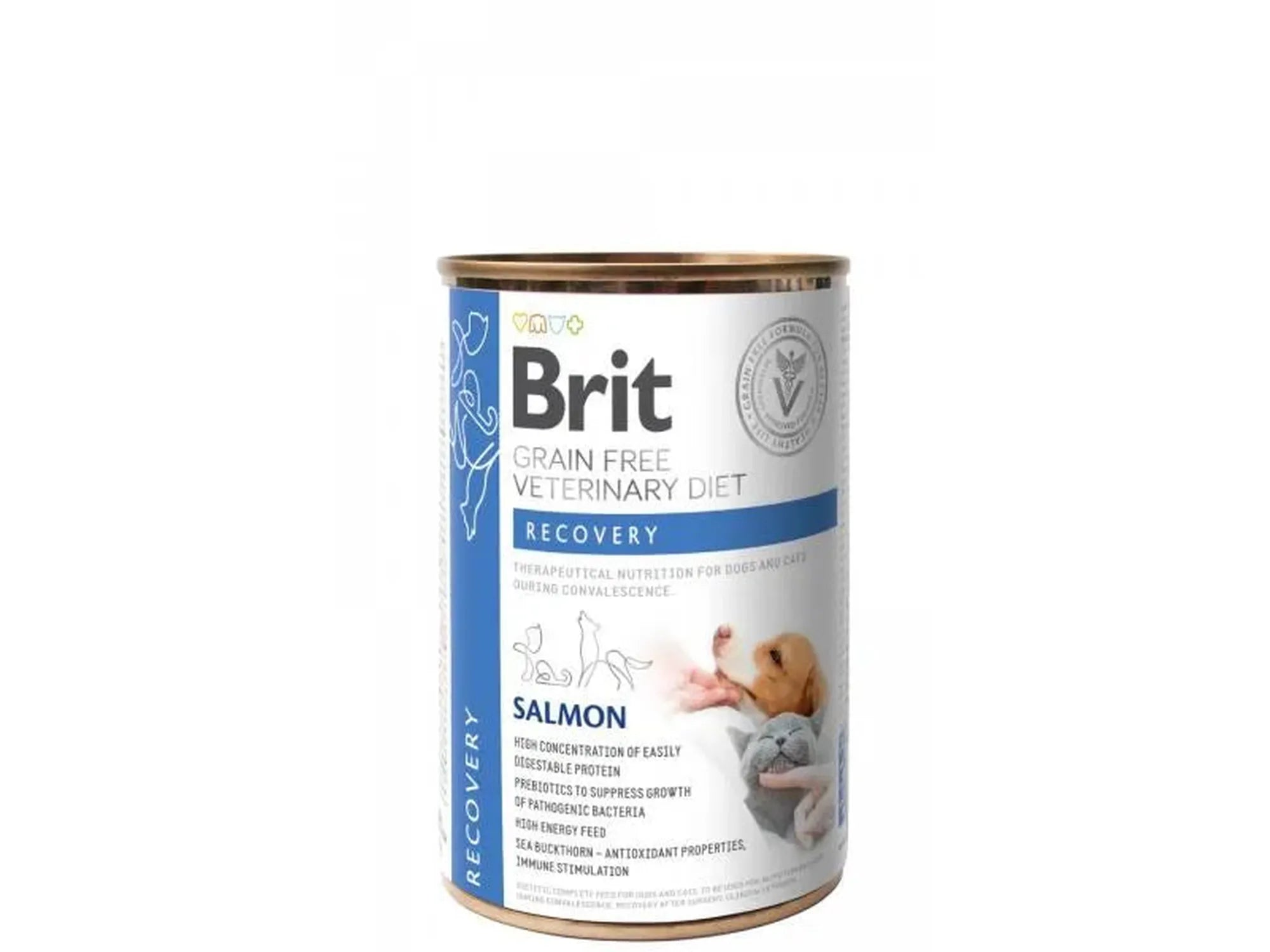 Brit Veterinary Diets Recovery 6-pakk – våtfôr til hund og katt
