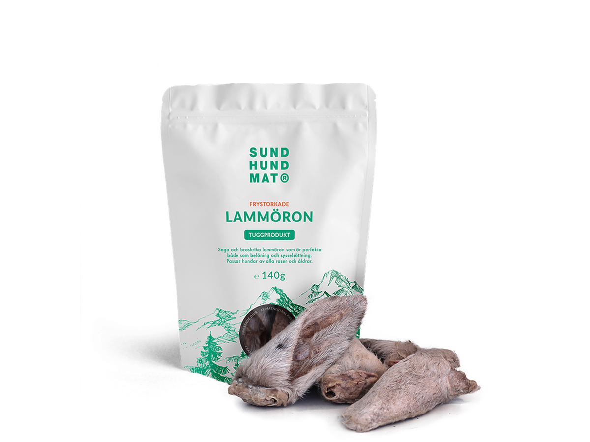 Sund Hundmat Frysetørkede Lammeører 140 g