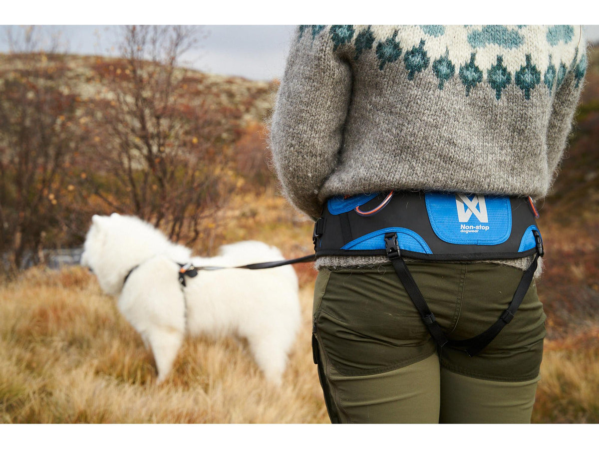 Non-stop dogwear Ferd belt trekkbelte – Blå