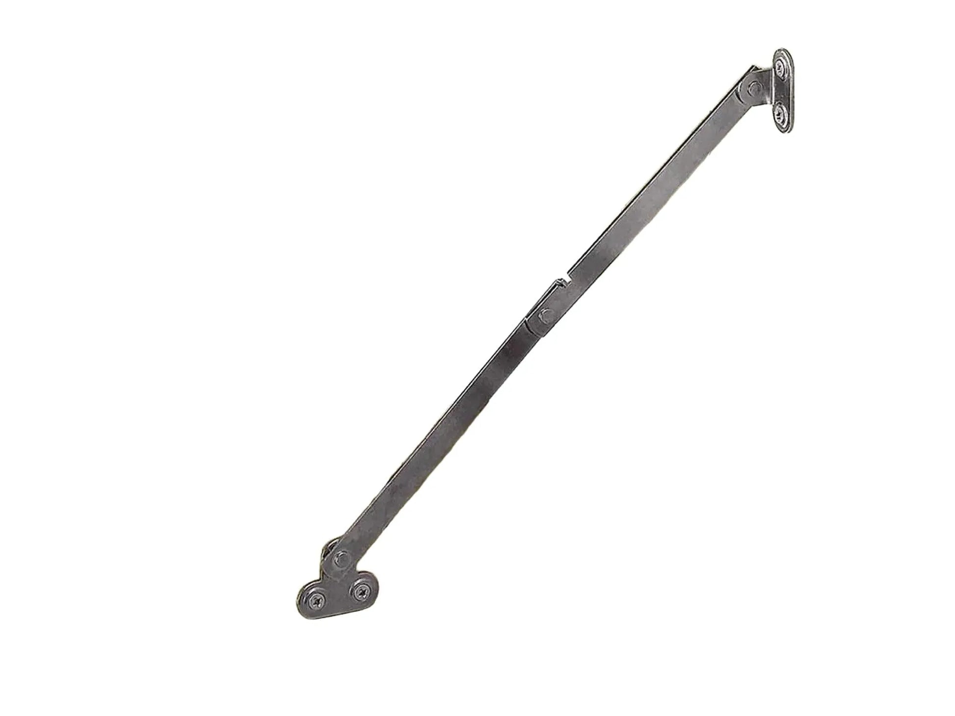 Nærbilde av Ferplast Ranch 160 kaninbur i tre, med en metallhengsle som holder taket åpent.