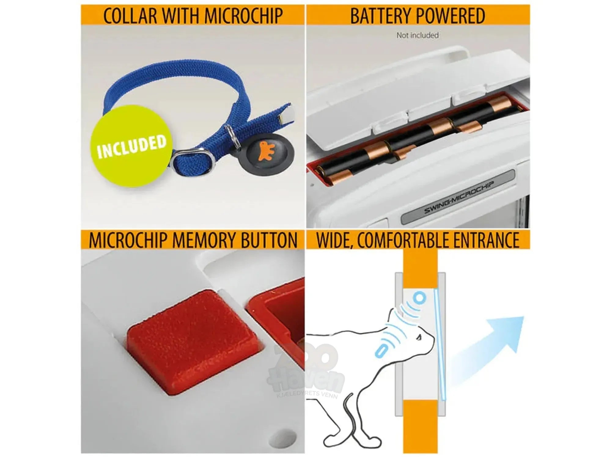 Ferplast Swing Microchip katteluke