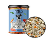 Fidelis Fresh Menu – Laks med Søtpotet, Erter og Squash 400 g (glass)