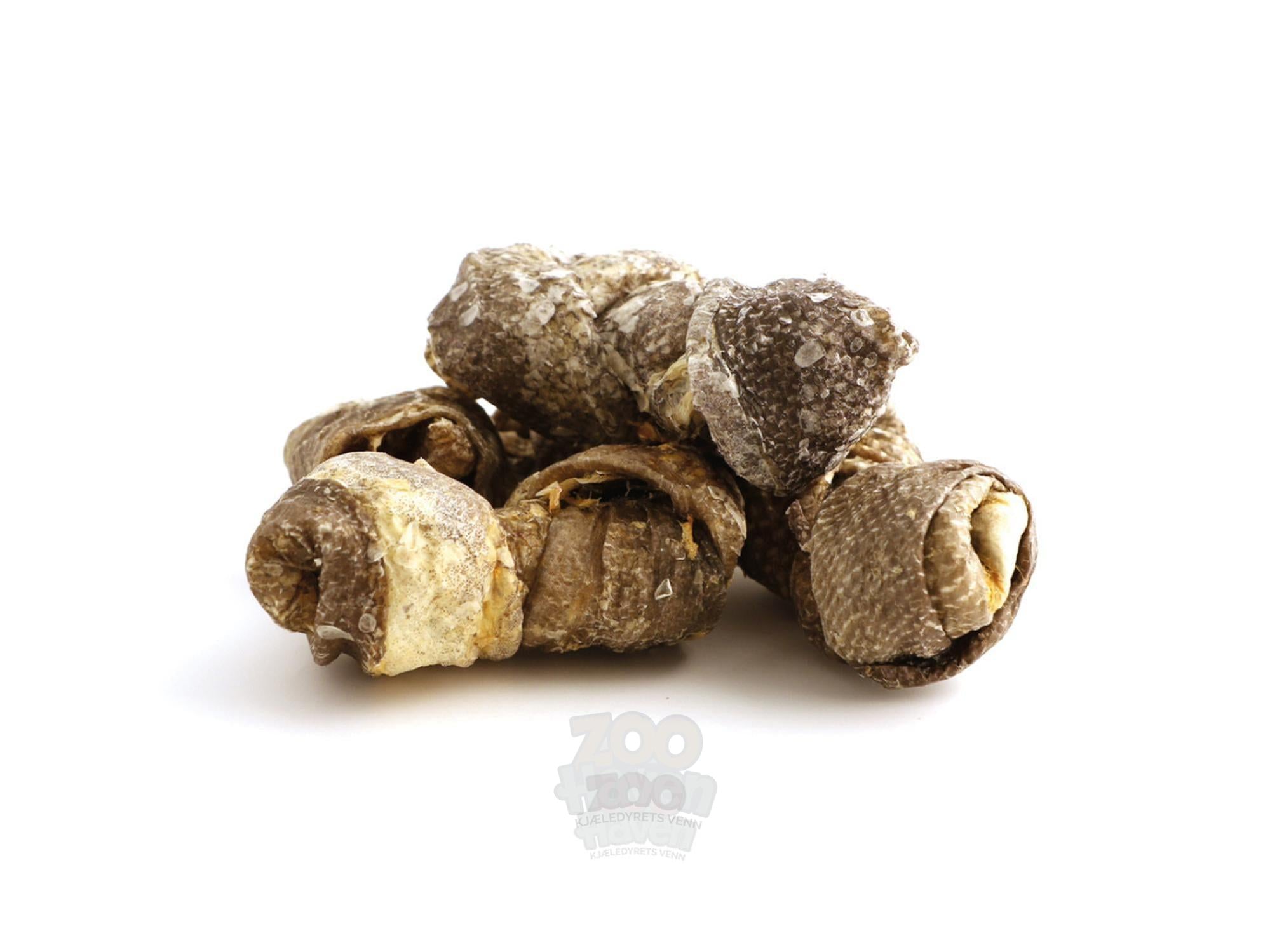 Fish4Dogs Sea Jerky Fish Knots – Tyggeknuter av fiskeskinn (100g / 500g)