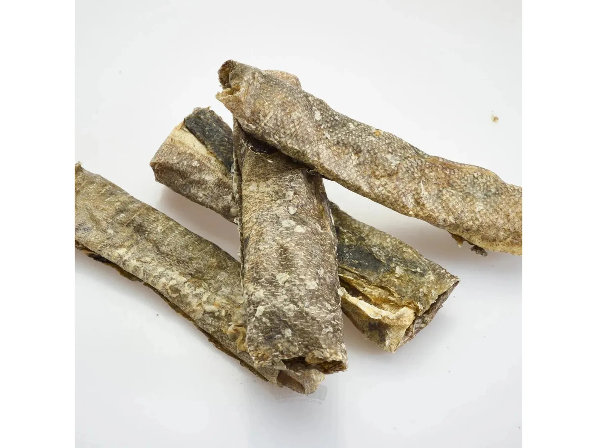 Fish4Dogs Sea Jerky Fish Strips – Tyggegodbit av 100% fiskeskinn (100g / 500g)