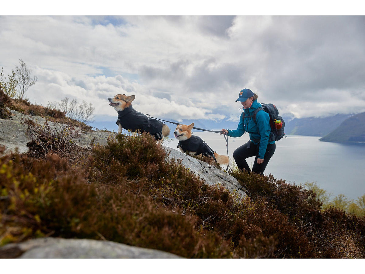 Non-stop dogwear Fjord raincoat regndekke – Svart
