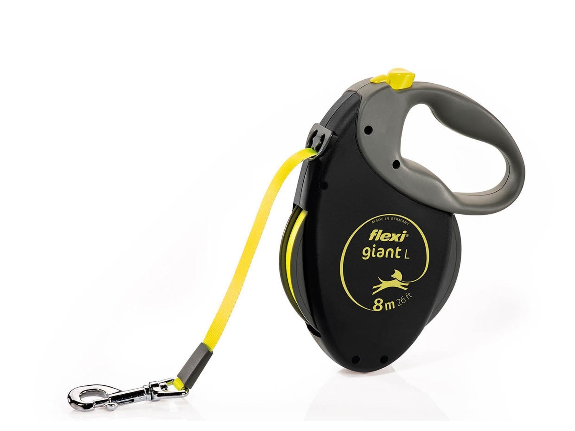 Flexi Giant Neon Tape ekstra sterk uttrekkbar hundebånd