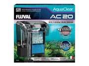 Fluval AquaClear AC 20 Hengefilter 379 l/h for Akvarium 18-76 Liter