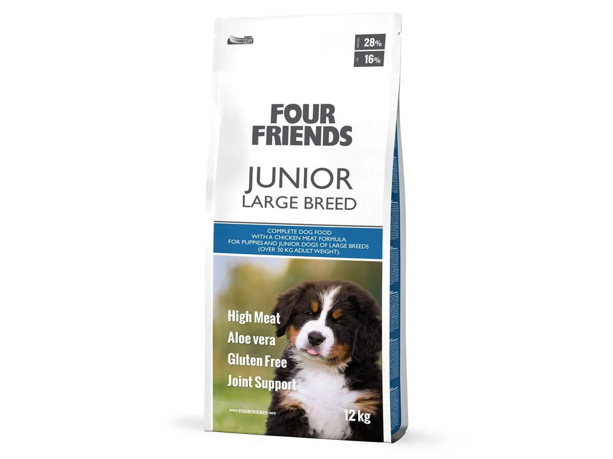 Four Friends Junior Large Breed – tørrfôr til valp av store raser 12 kg