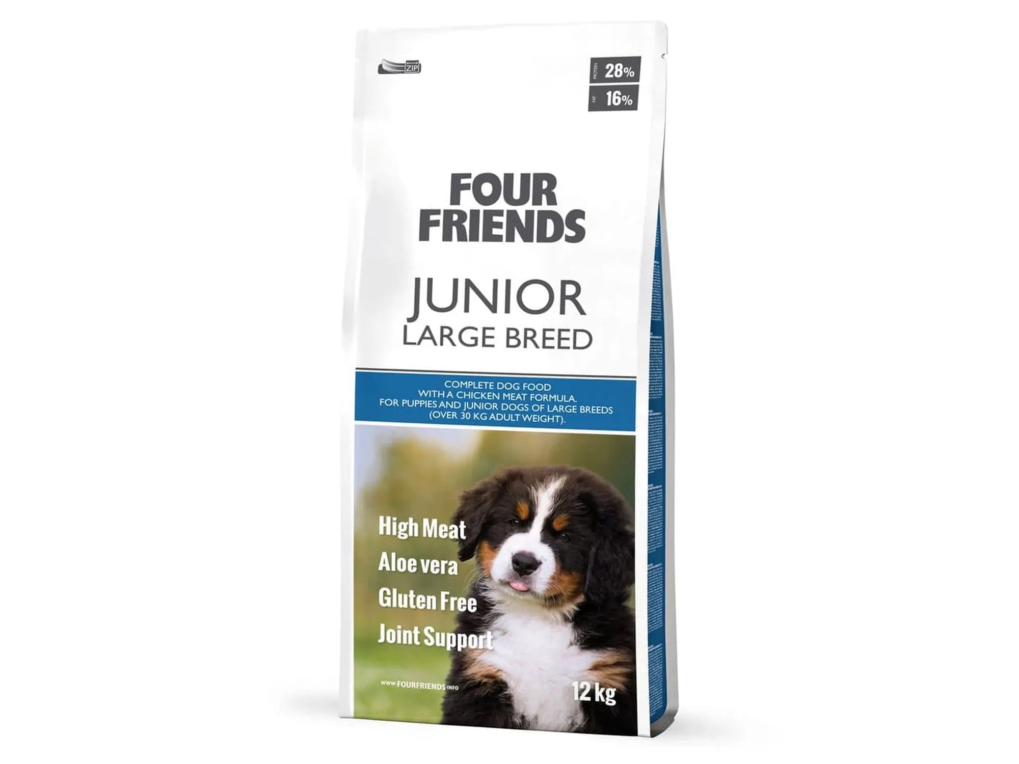 Four Friends Junior Large Breed – tørrfôr til valp av store raser 12 kg
