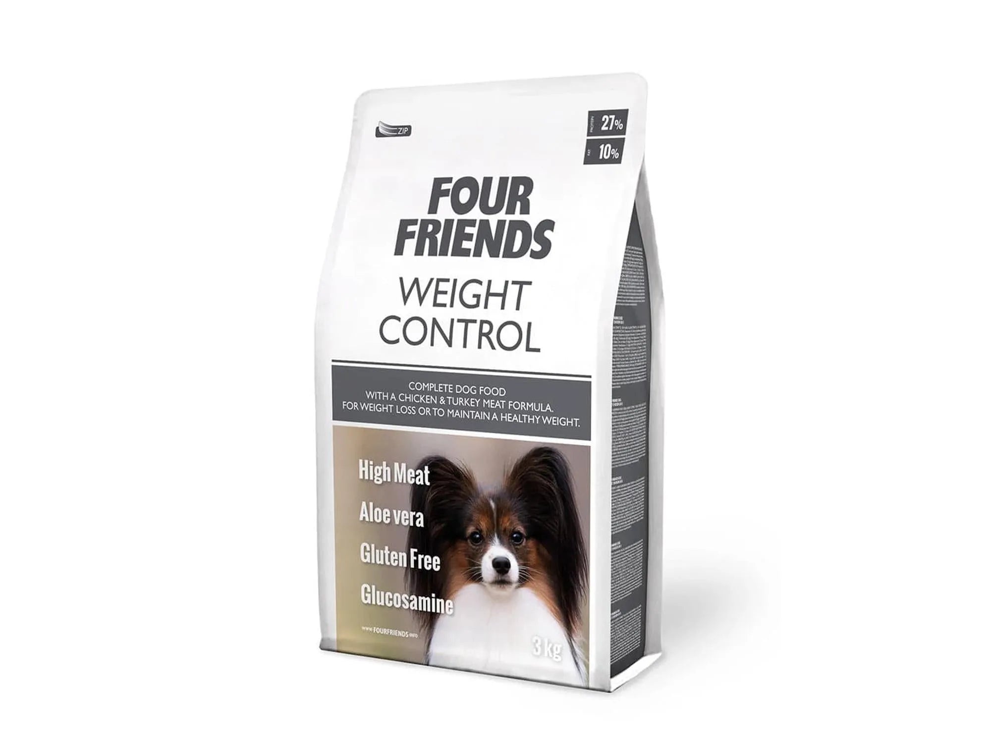 Four Friends Weight Control – tørrfôr til hund med overvekt 3 kg