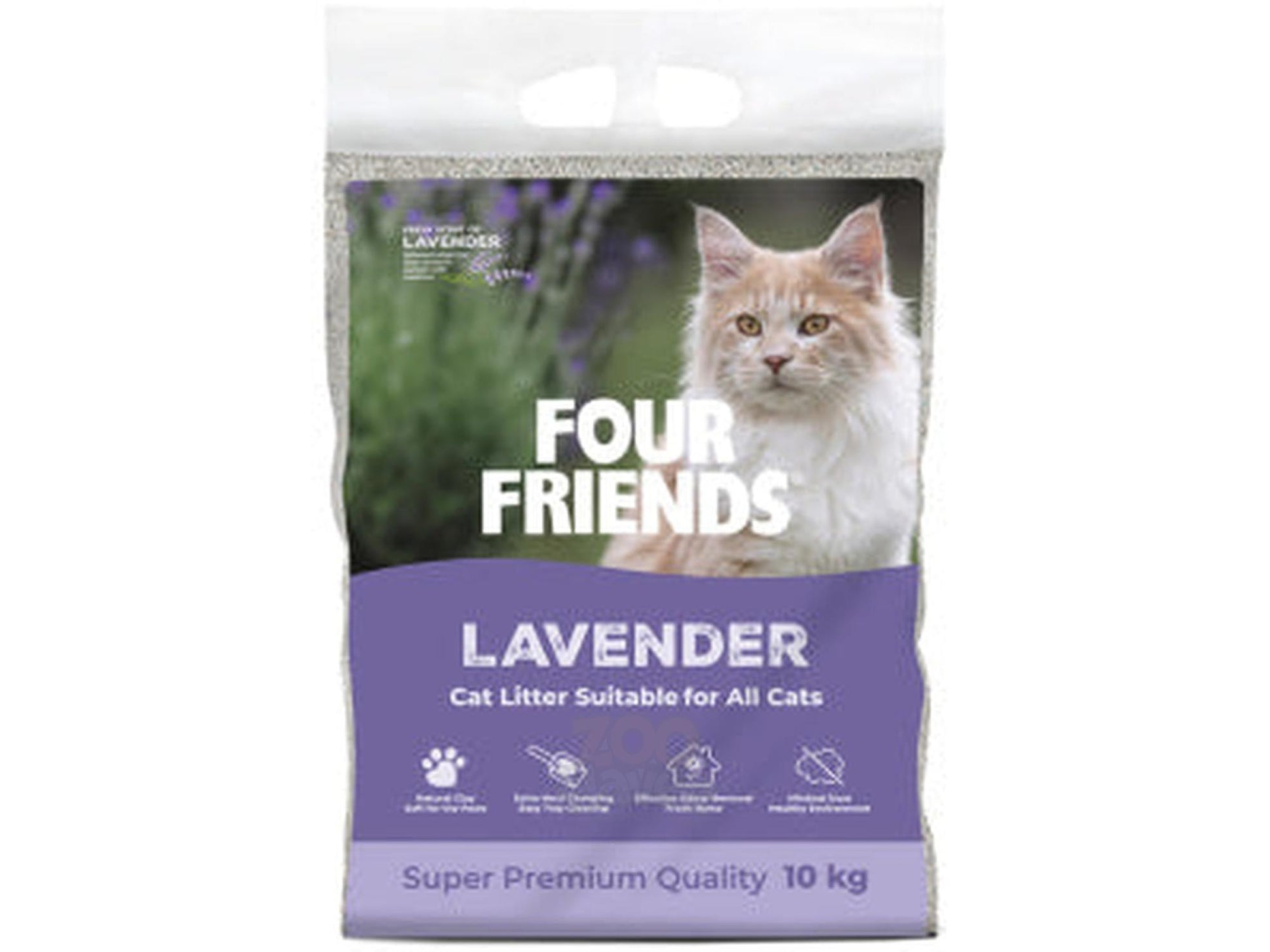 Four Friends Cat Litter 10kg – bilde 2