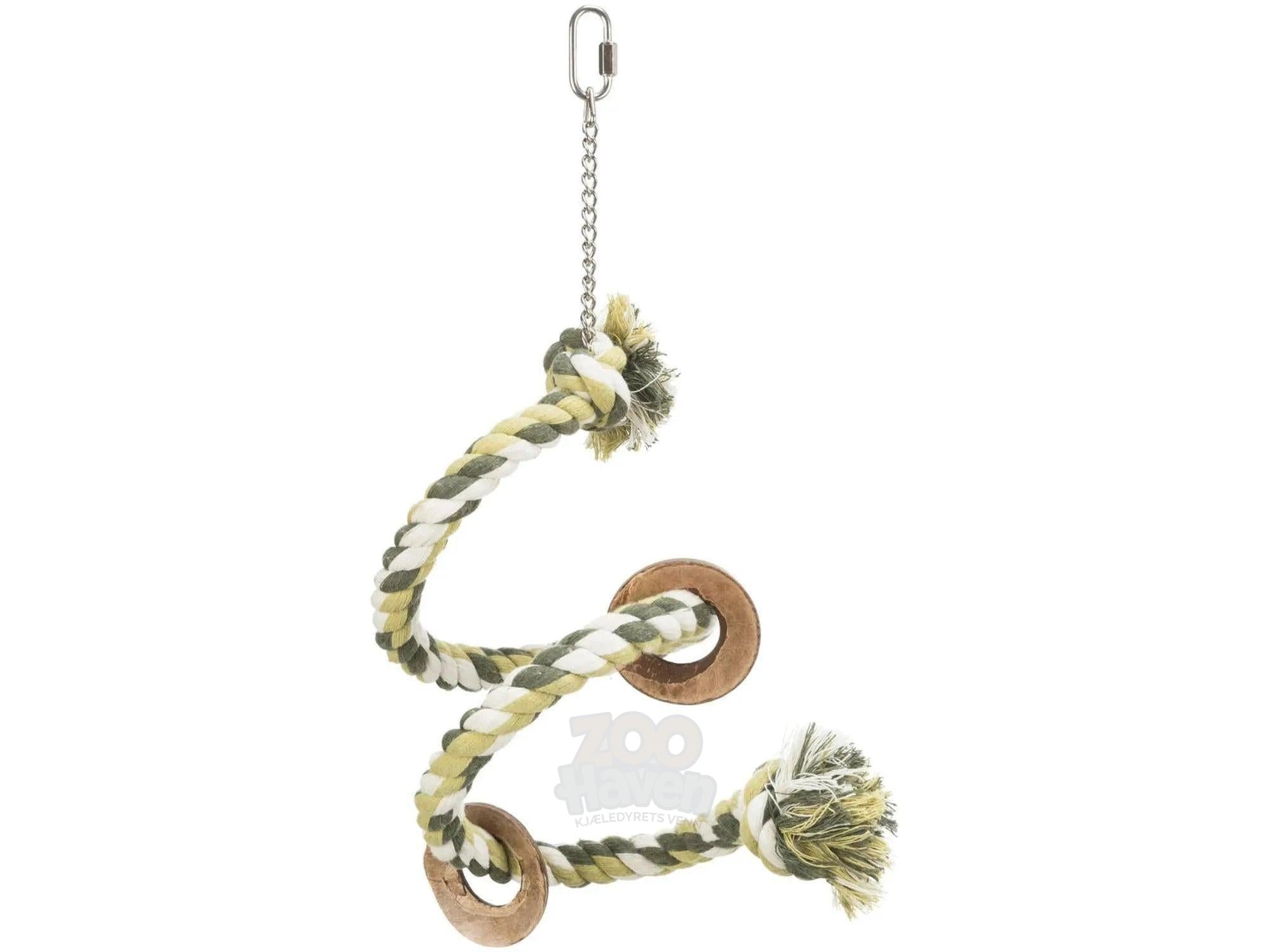 Fugleleke 5164 Sittepinne Spiral i Bomul 50cm