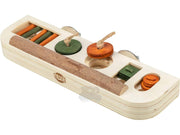 Fugleleke Aktiviseringsleke Snack Toy i Tre – 25 x 9 x 4 cm